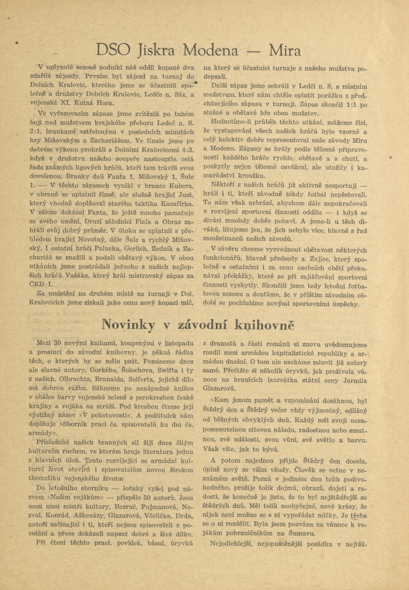 Náhledový obrázek Modena, rok 1953, č.4-5 - 4