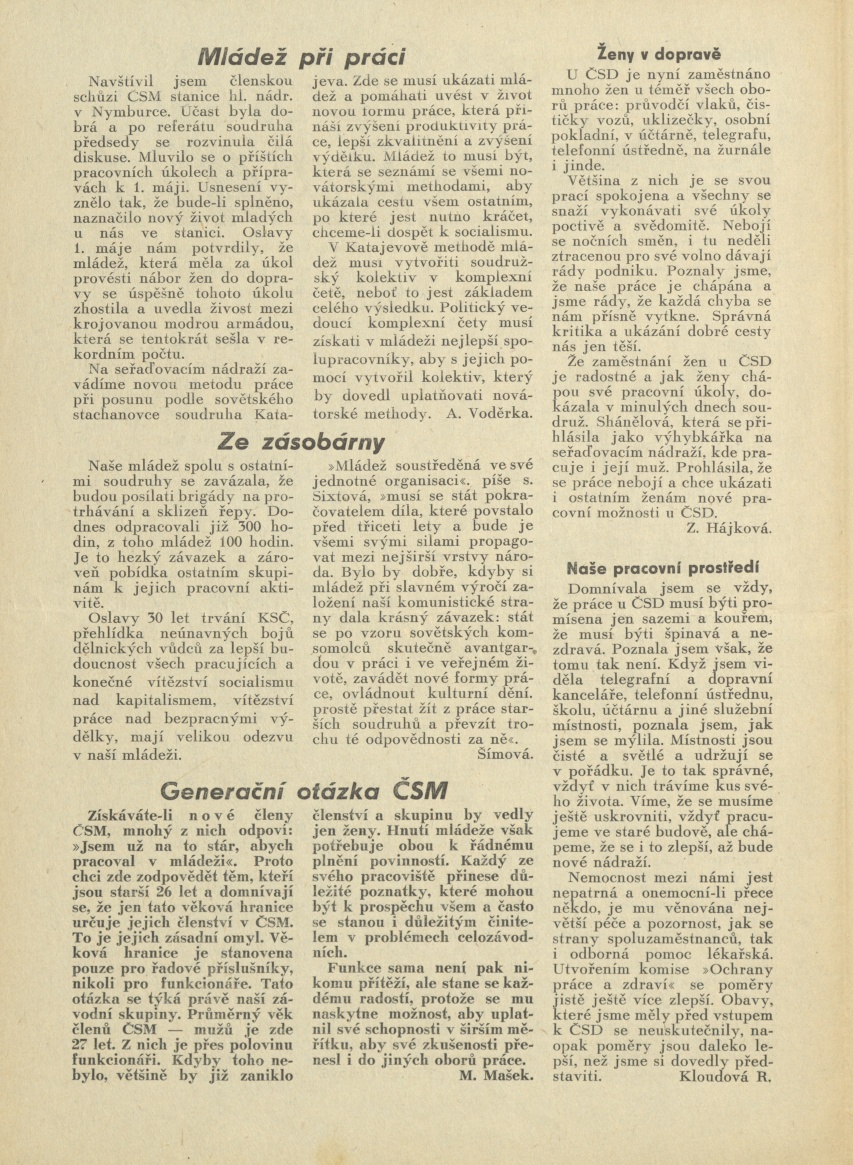 Náhledový obrázek Modrá armáda, rok 1951, č.5 - 2