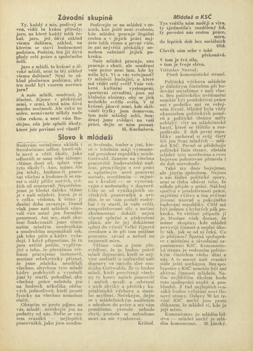 Náhledový obrázek Modrá armáda, rok 1951, č.5 - 3