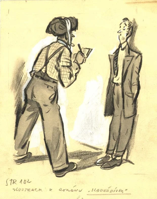 Náhledový obrázek předmětu Ilustrace - Sladká dívka