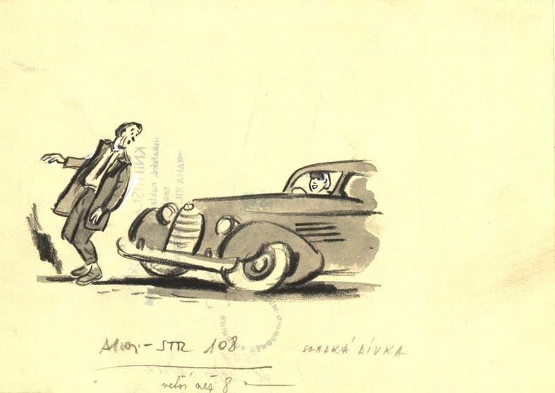 Náhledový obrázek Ilustrace - Sladká dívka - 1