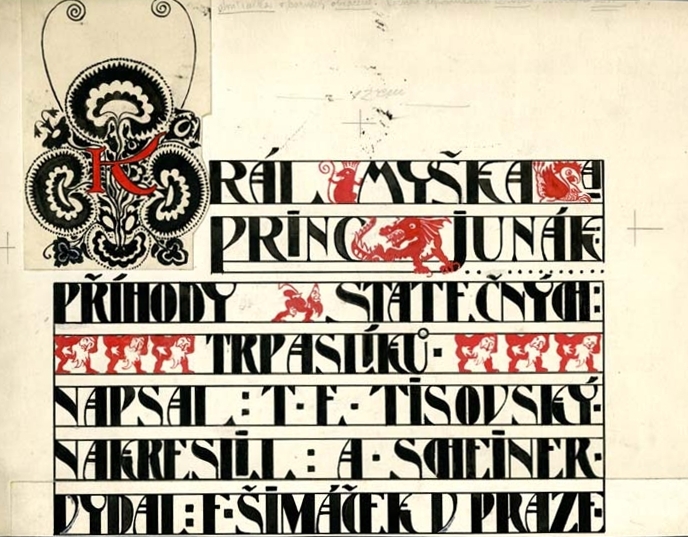 Náhledový obrázek Ilustrace - Král Myška a princ Junák - 1
