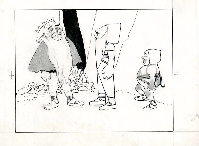 Náhledový obrázek předmětu Ilustrace - Král Myška a princ Junák