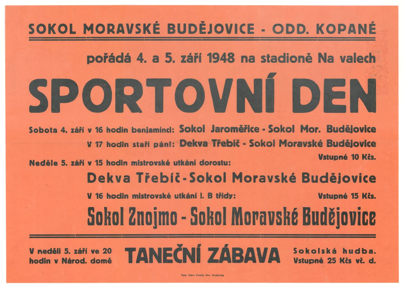Náhledový obrázek předmětu Sportovní den