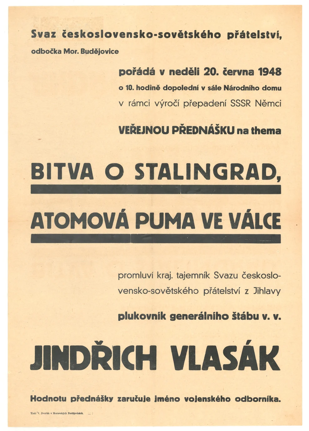 Náhledový obrázek předmětu Bitva o Stalingrad, Atomová puma ve válce