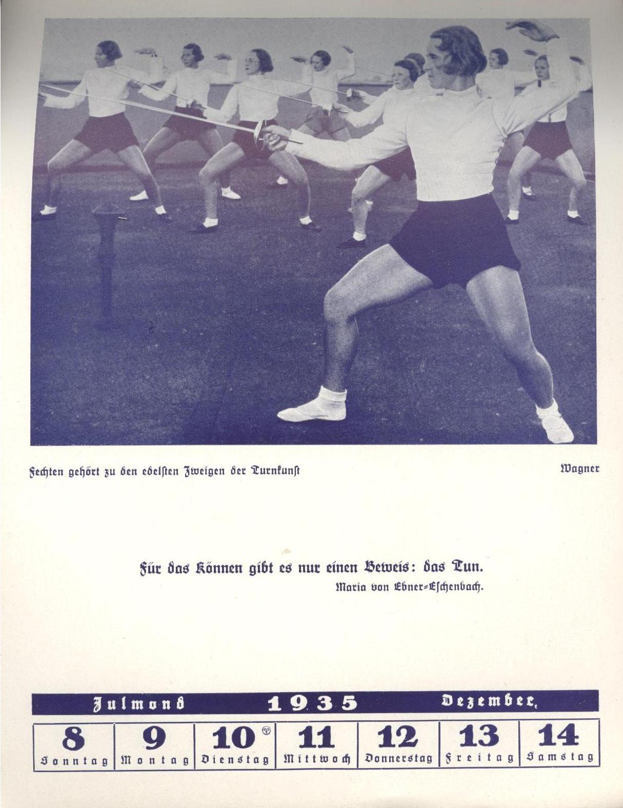 Náhledový obrázek Turnerský kalendář 1935 - 7