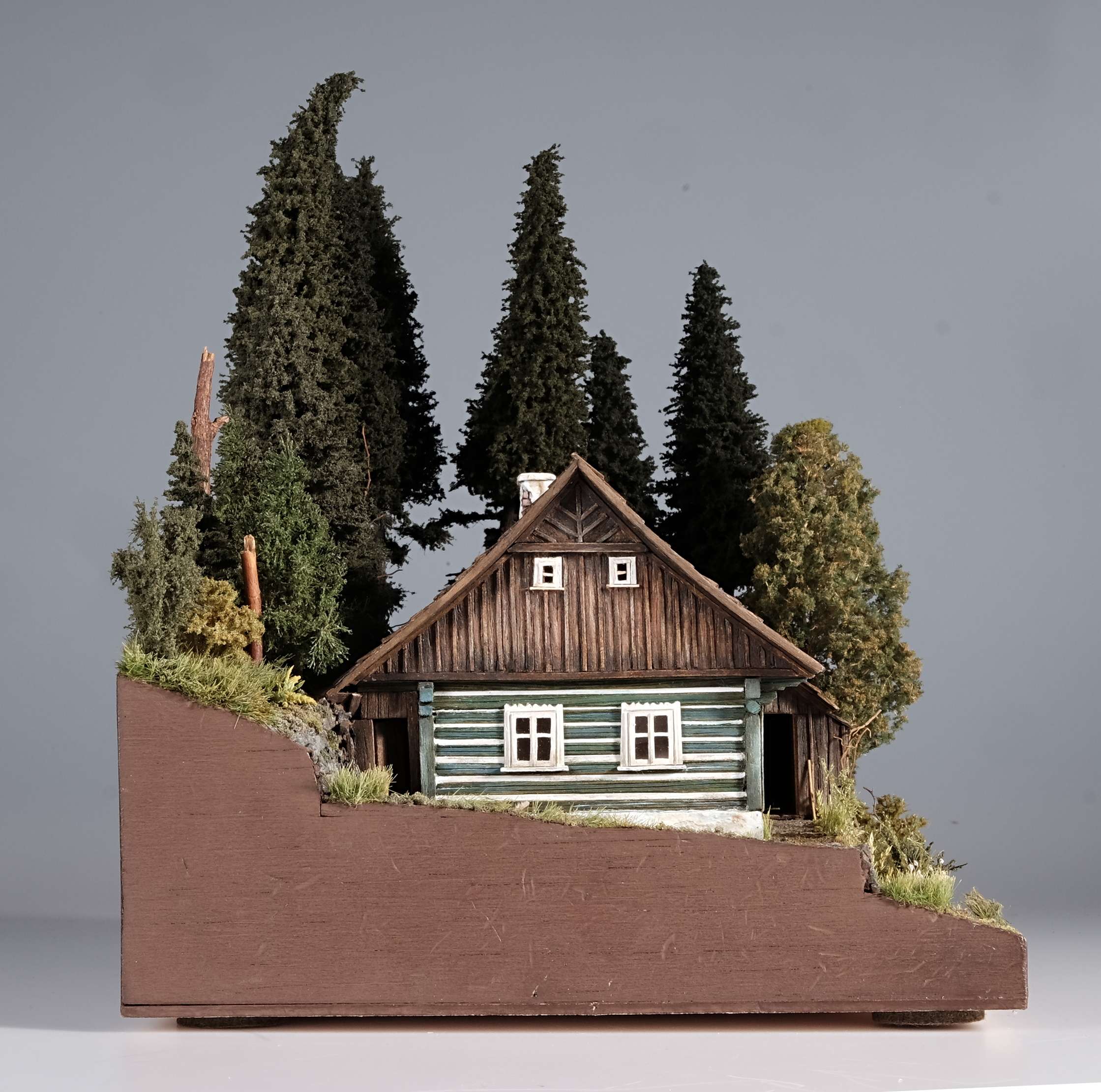 Náhledový obrázek Model roubeného domu Bratrouchov čp. 61 - 3