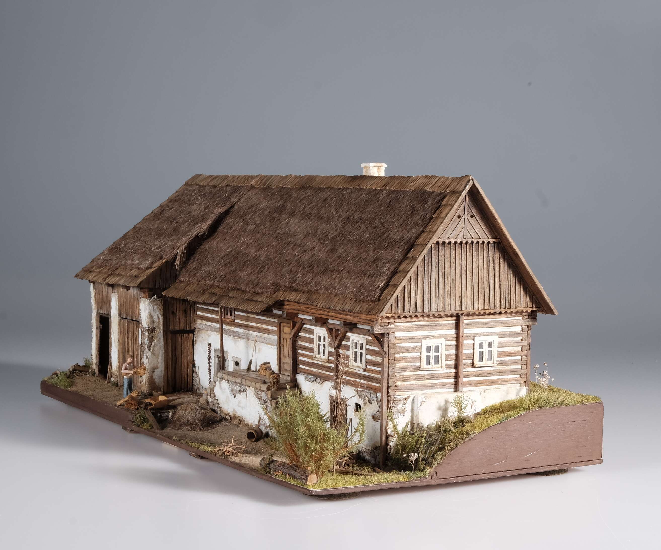 Náhledový obrázek Model roubeného domu Hradčany čp. 19 - 2