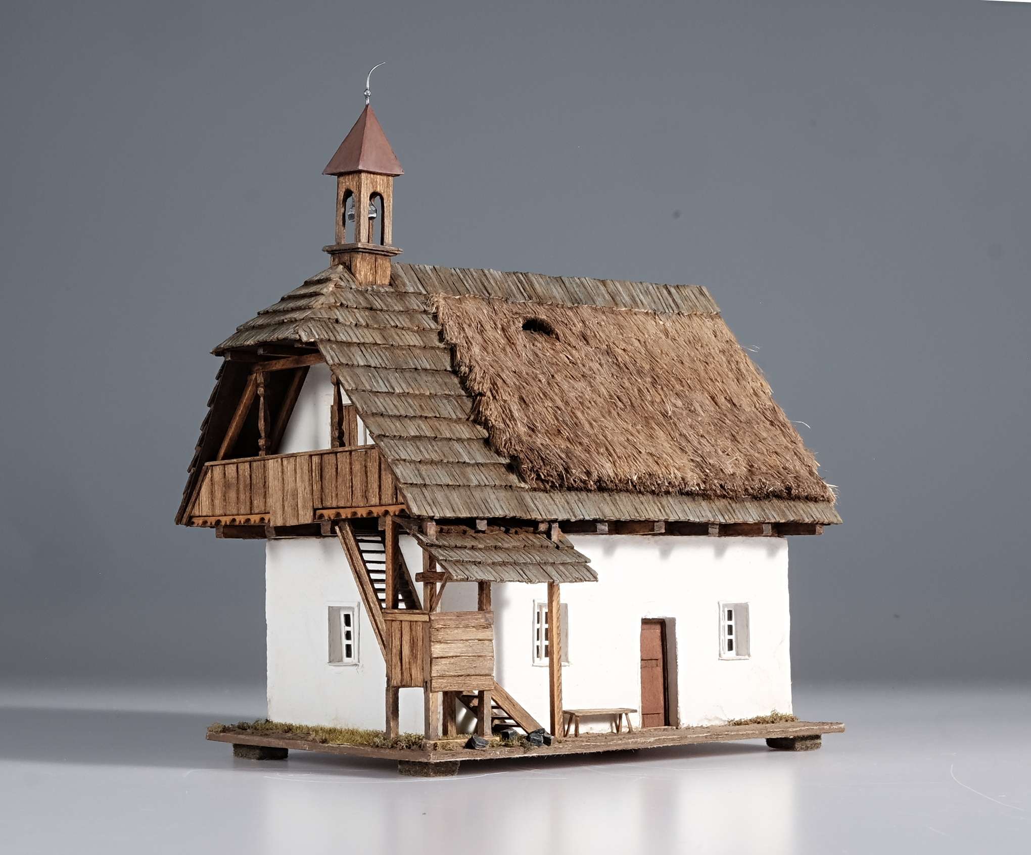 Náhledový obrázek Model stavení v obci Bílá čp. 1 na Českodubsku - 1