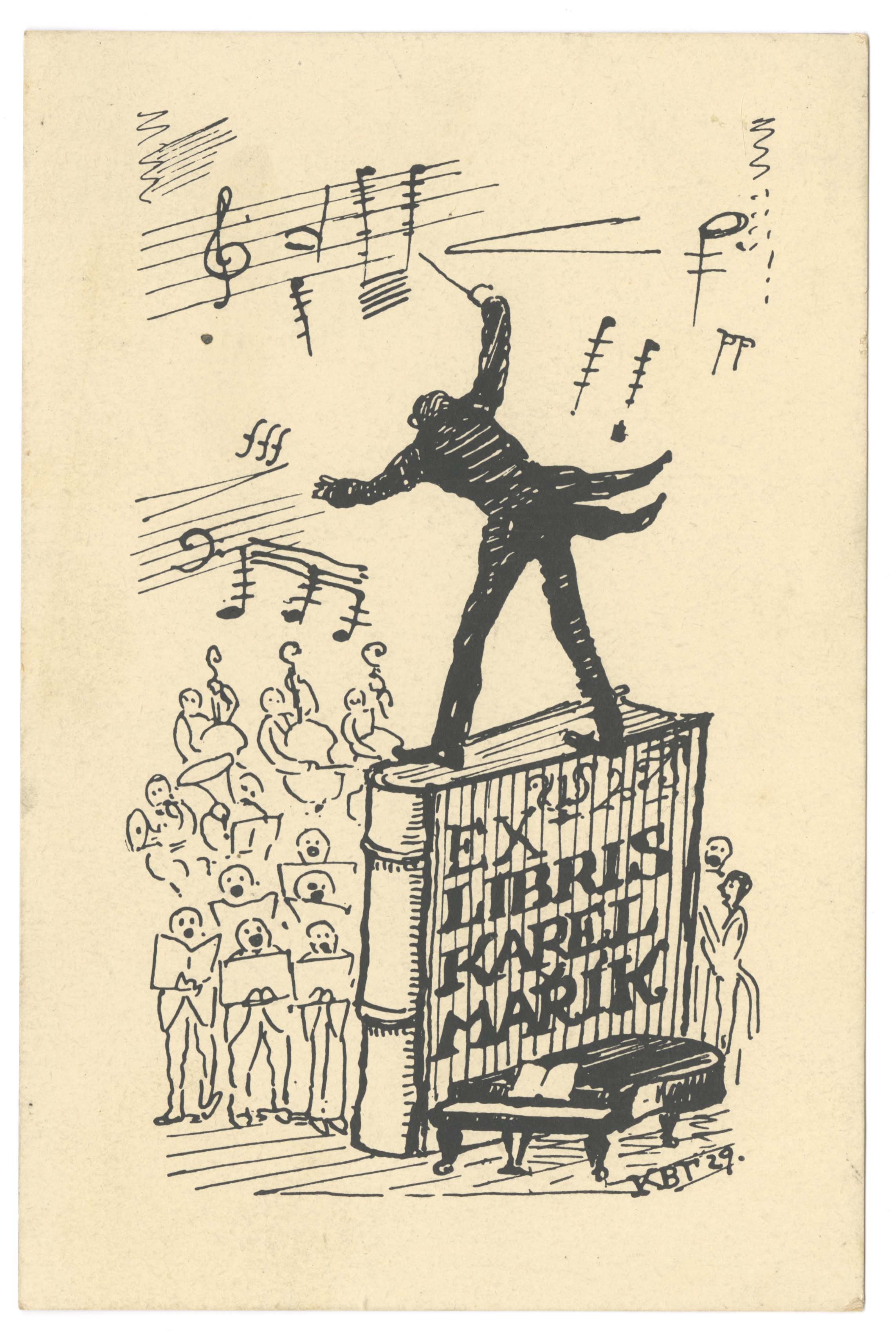 Náhledový obrázek EX LIBRIS Karel Mařík - 1