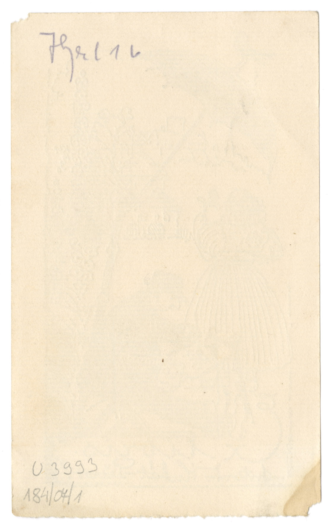 Náhledový obrázek EX LIBRIS Antonín Kubát-Přerov - 2