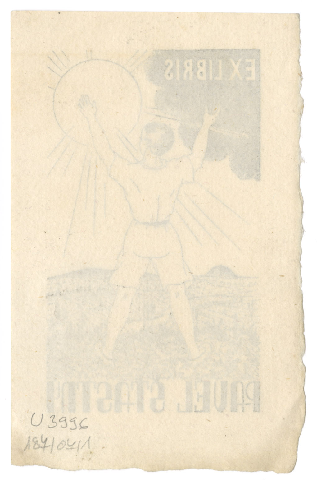 Náhledový obrázek EX LIBRIS Pavel Šťastný - 2