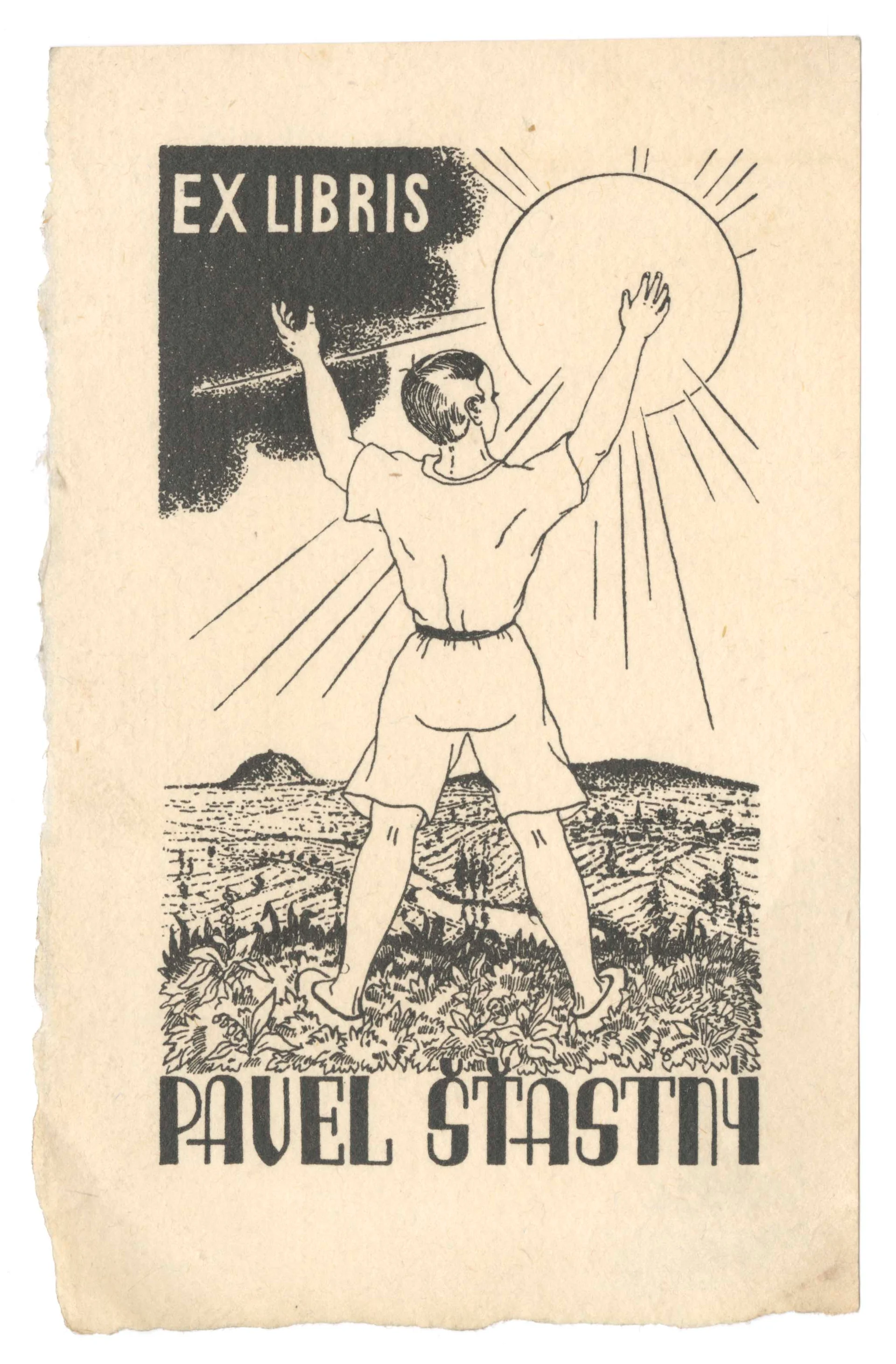 Náhledový obrázek předmětu EX LIBRIS Pavel Šťastný