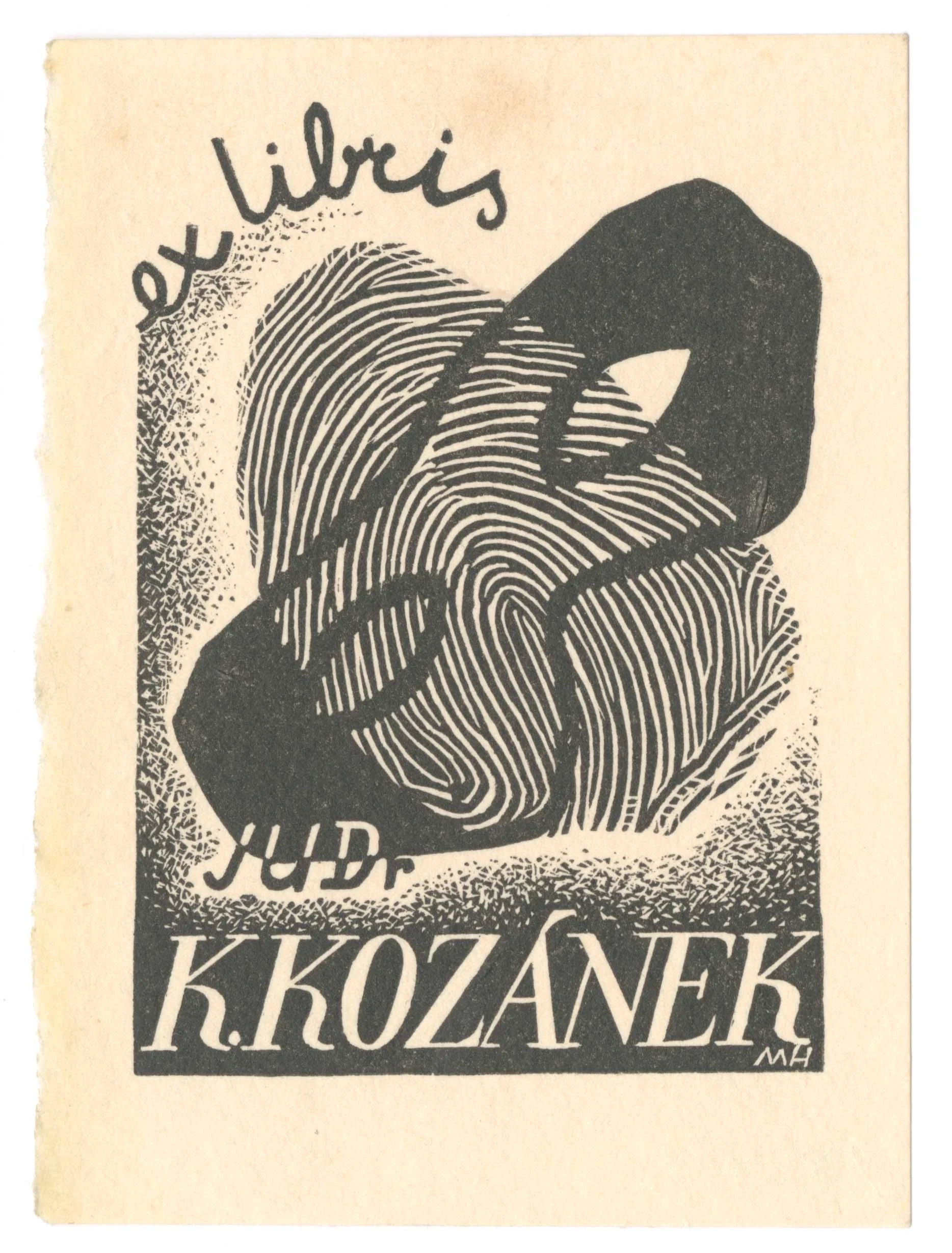 Náhledový obrázek předmětu EX LIBRIS JUDr. K. Kozánek