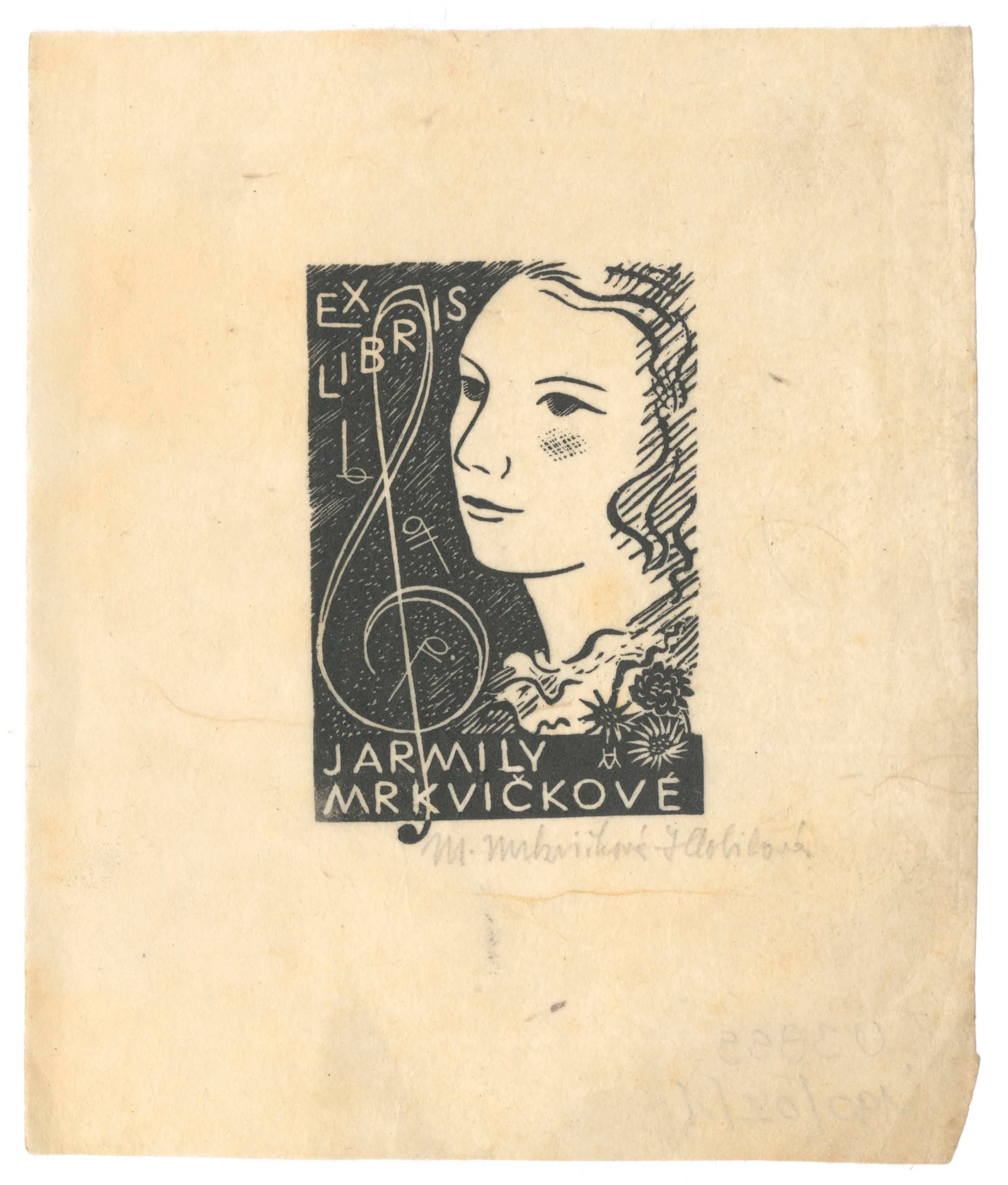 Náhledový obrázek předmětu EX LIBRIS Jarmily Mrkvičkové