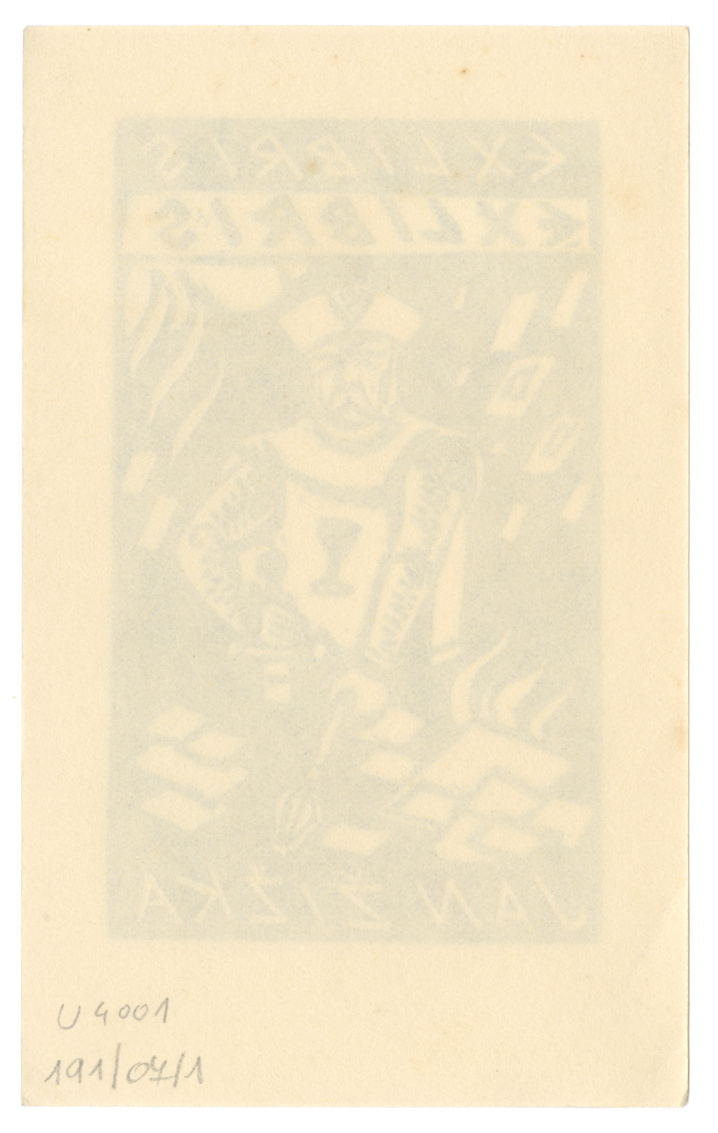 Náhledový obrázek EX LIBRIS Jan Žižka - 2