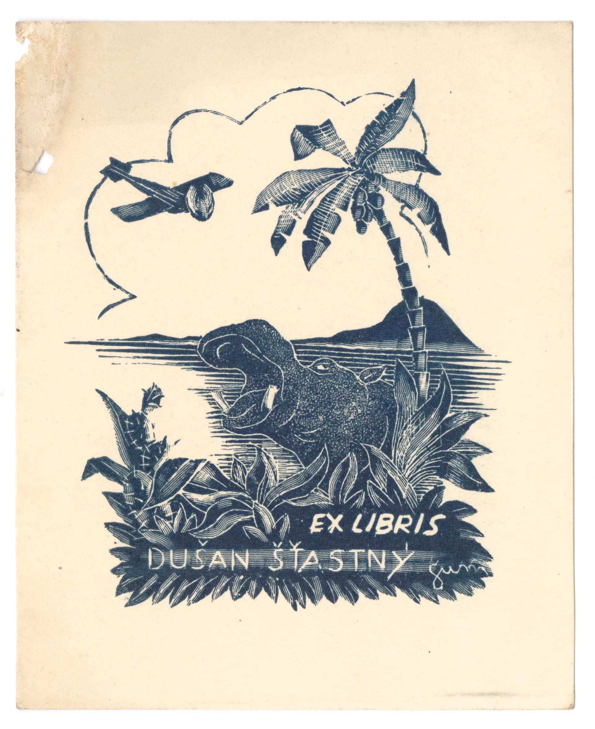 Náhledový obrázek předmětu EX LIBRIS Dušan Šťastný