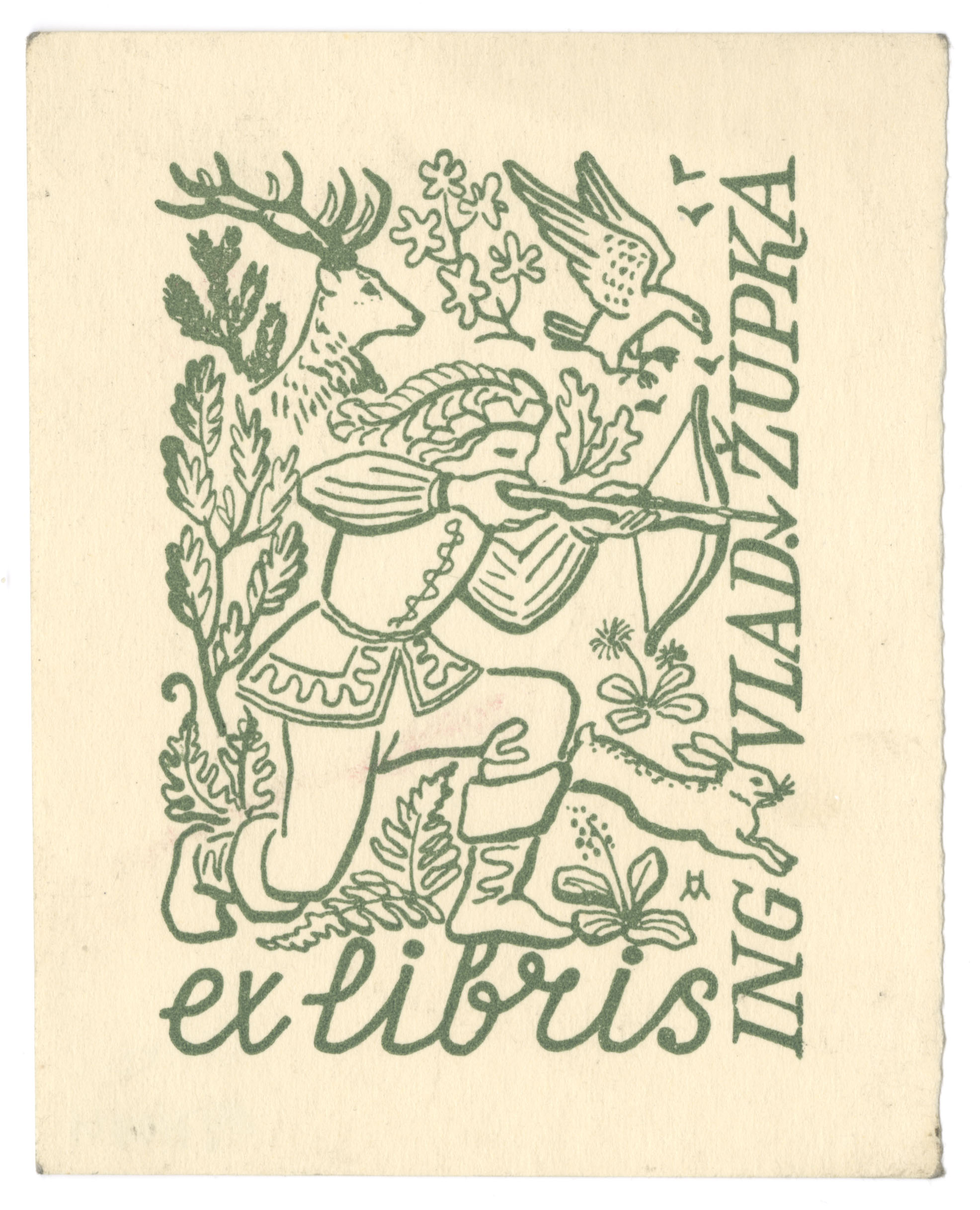 Náhledový obrázek EX LIBRIS Ing. Vlad. Župka - 1
