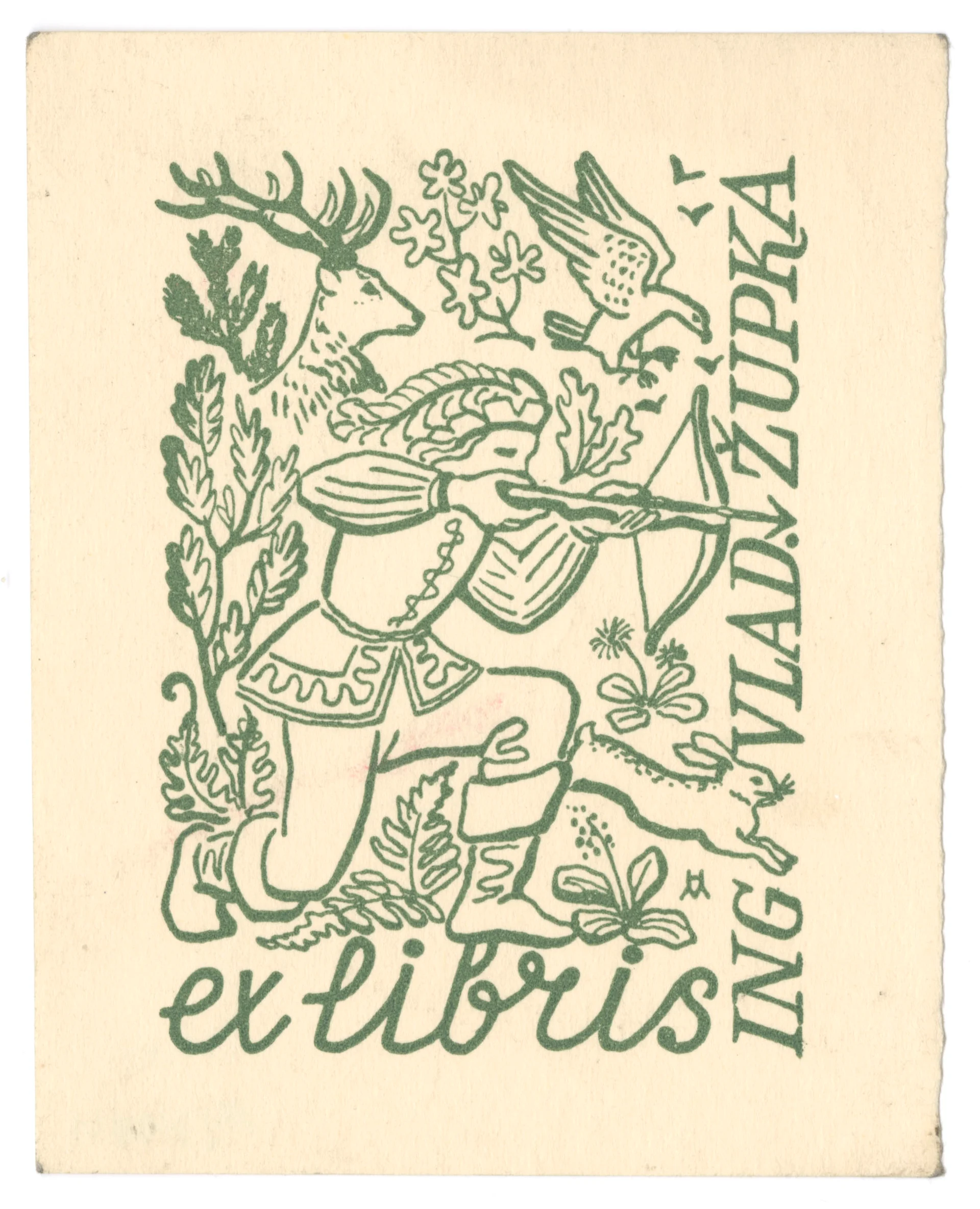 Náhledový obrázek předmětu EX LIBRIS Ing. Vlad. Župka