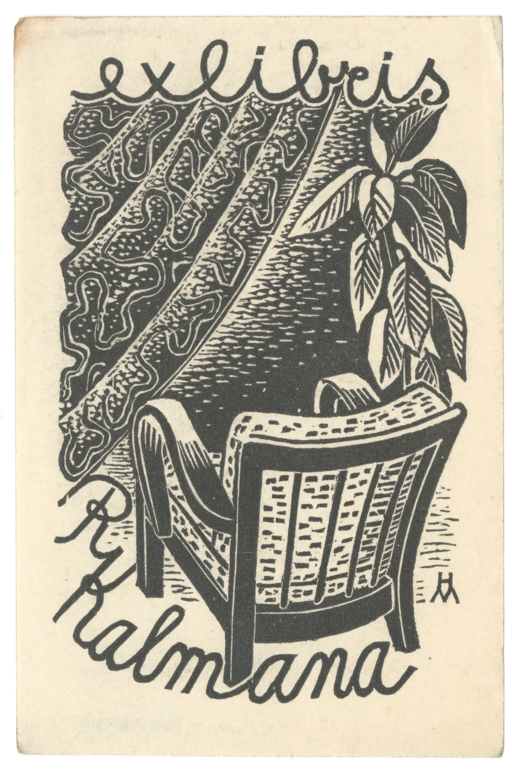 Náhledový obrázek předmětu EX LIBRIS R. Kalmana