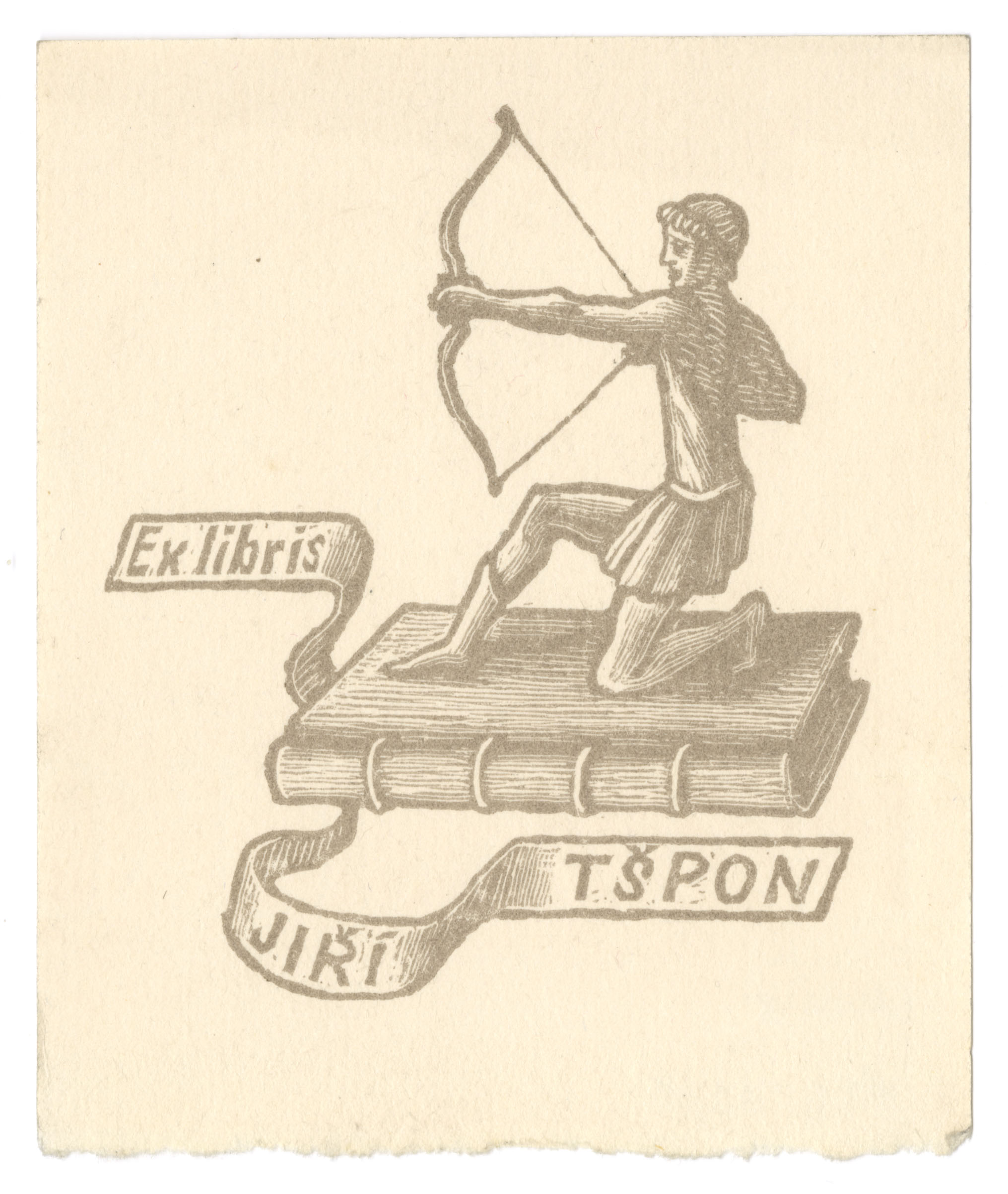 Náhledový obrázek EX LIBRIS Jiří Tšpon - 1