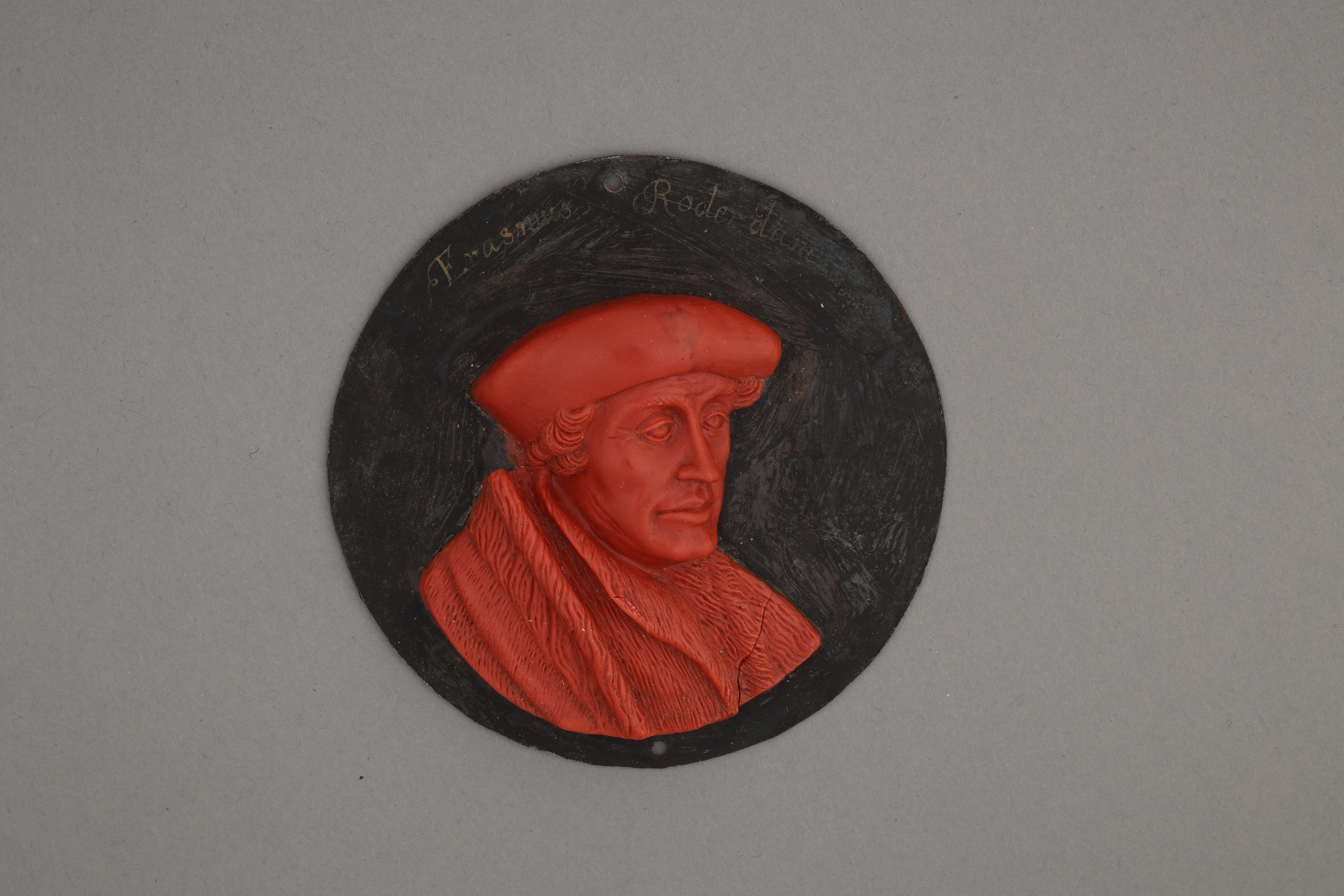 Náhledový obrázek Medailon - Erasmus Rotterdamský - 1