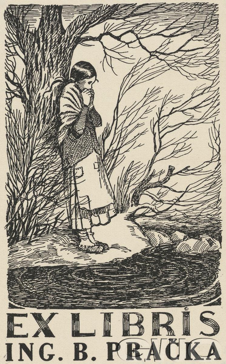 Náhledový obrázek předmětu Ex libris Ing. B. Pračka