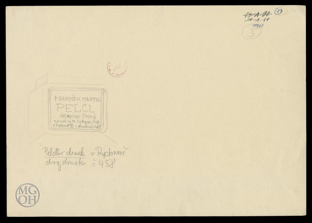 Náhledový obrázek Pelclův domek - v Rychnově n. Kn. č. 458 - dvojdomek - 2