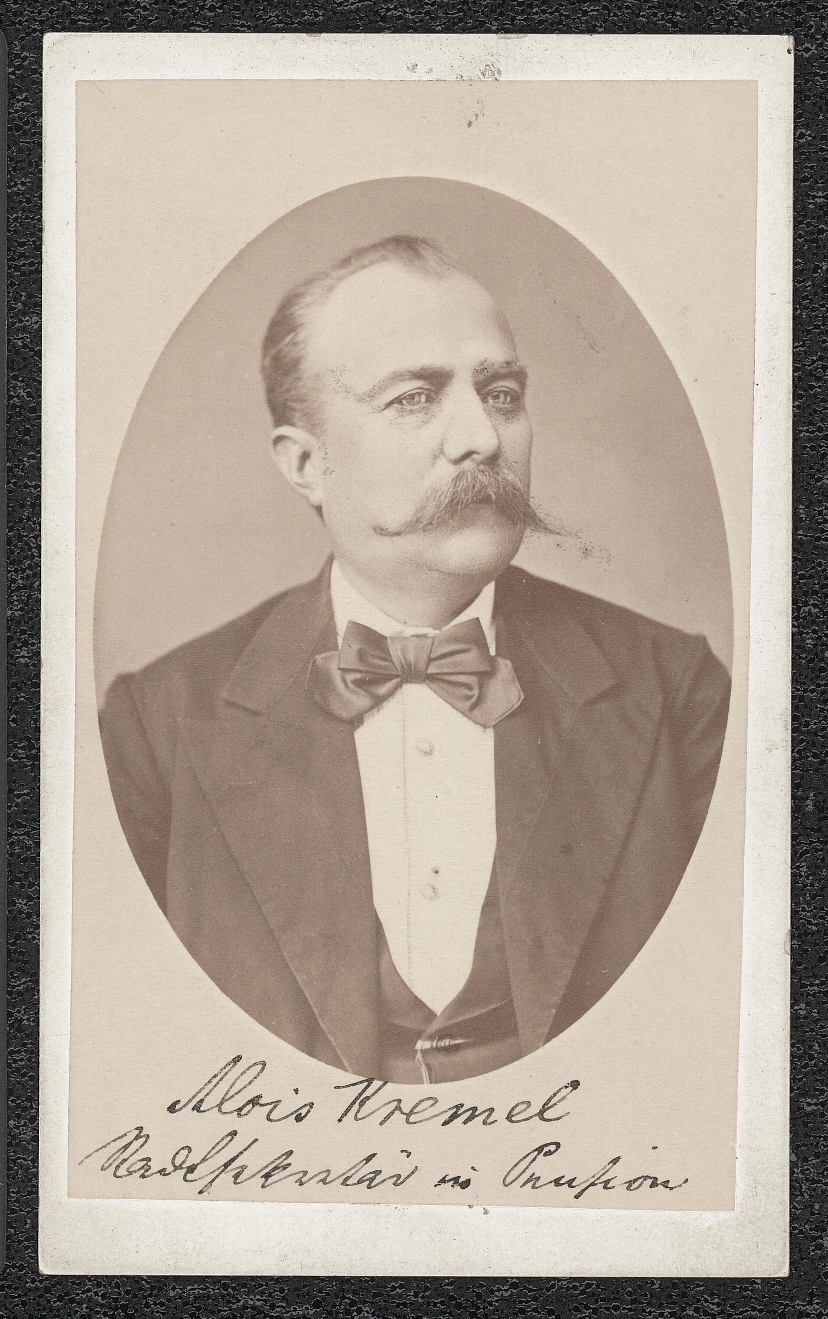 Náhledový obrázek předmětu Alois Kremer