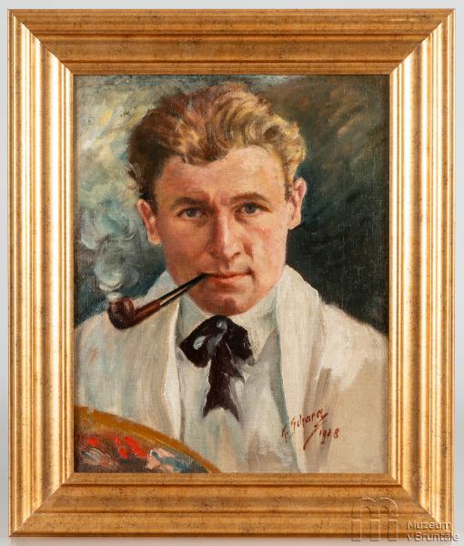 Náhledový obrázek Autoportrét K. Schary - 1