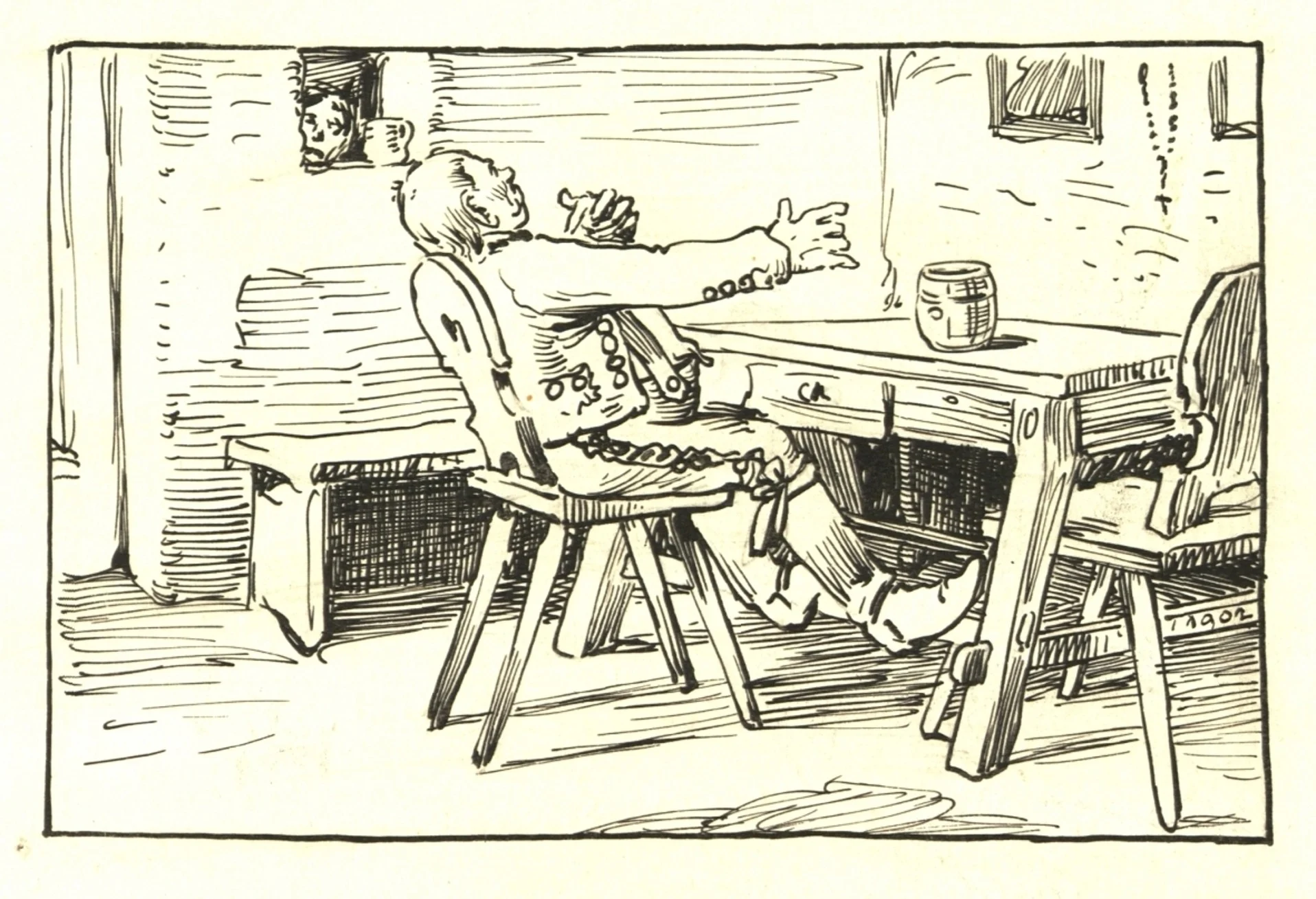 Náhledový obrázek předmětu Ilustrace - Velký moravský kalendář na rok 1903