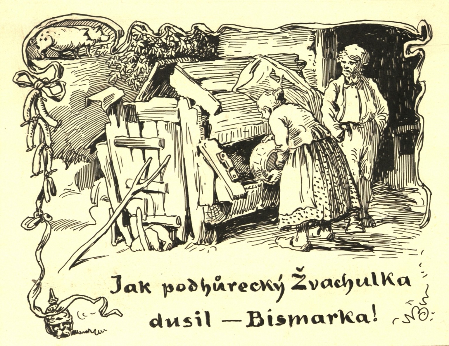 Náhledový obrázek Ilustrace - Velký moravský kalendář na rok 1903 - 1