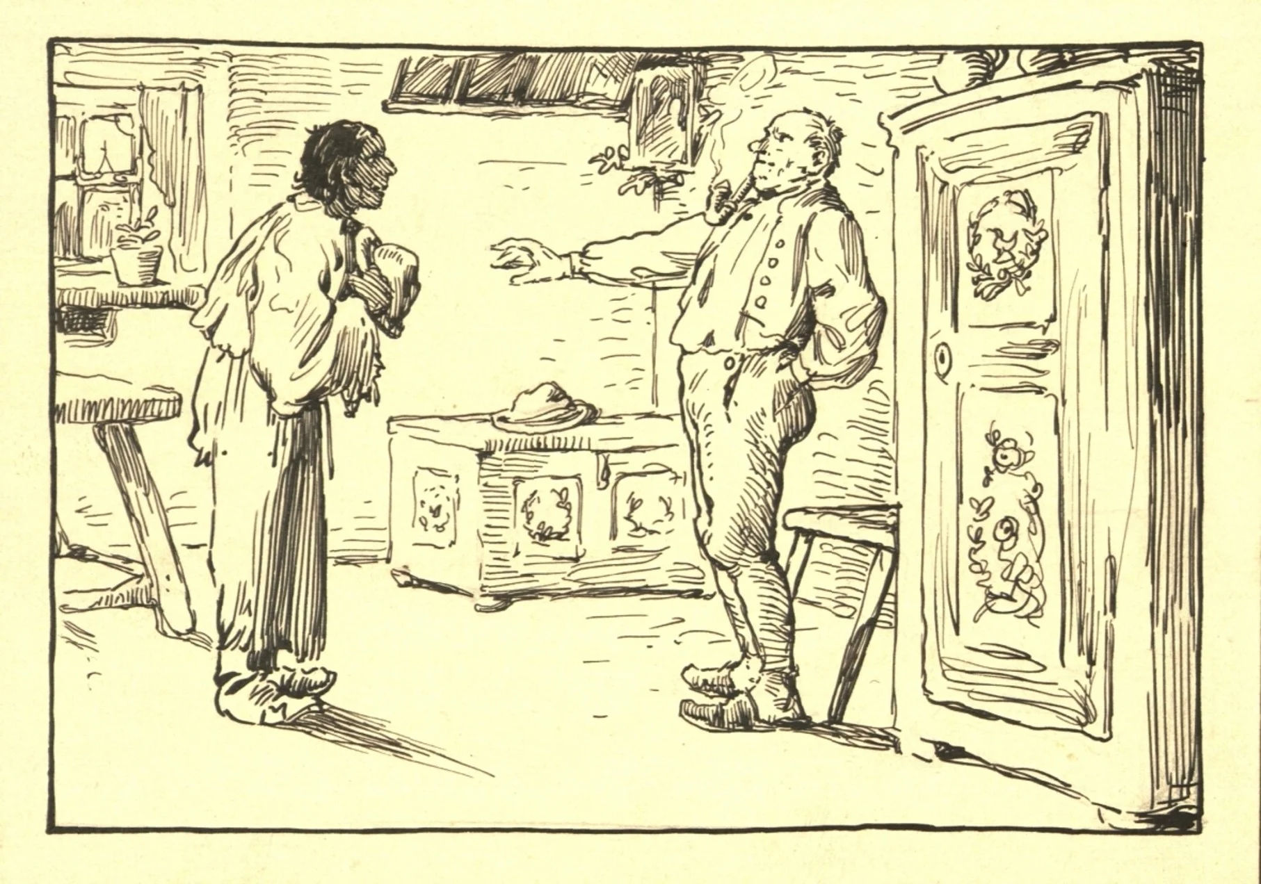Náhledový obrázek předmětu Ilustrace - Velký moravský kalendář na rok 1903