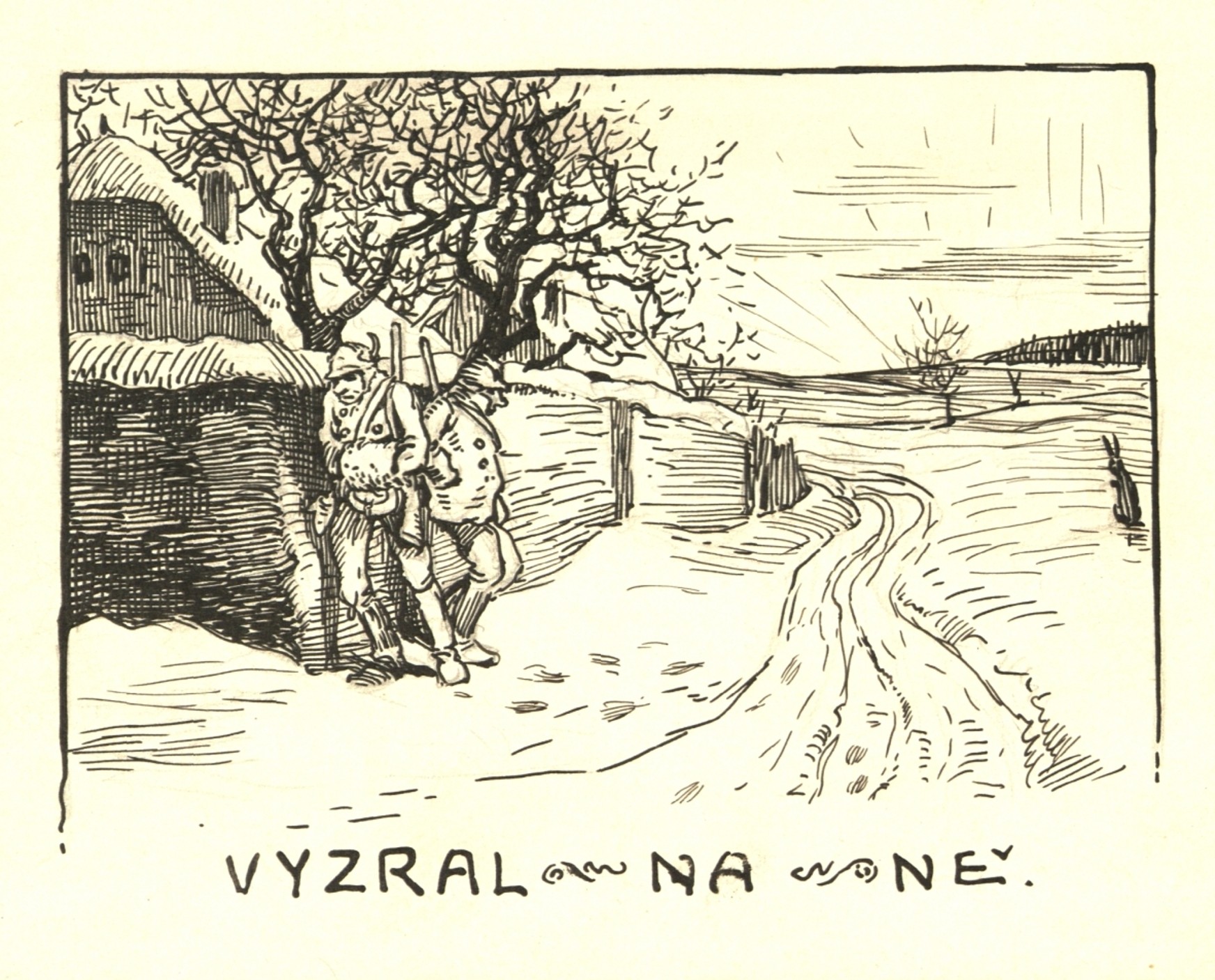 Náhledový obrázek Ilustrace - Velký moravský kalendář na rok 1903 - 1