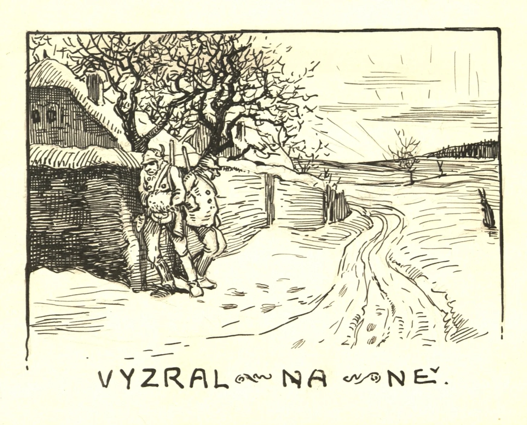 Náhledový obrázek předmětu Ilustrace - Velký moravský kalendář na rok 1903