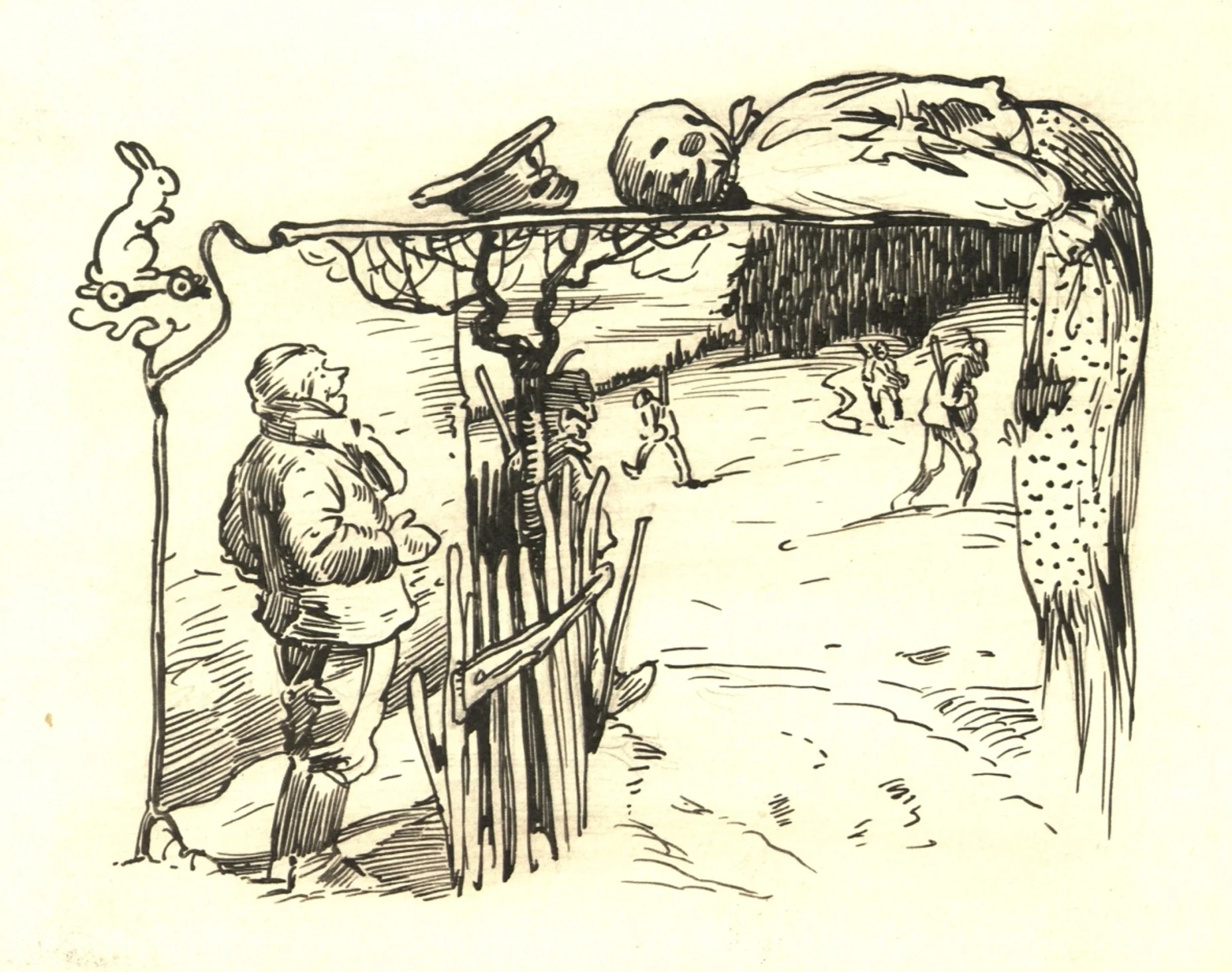 Náhledový obrázek předmětu Ilustrace - Velký moravský kalendář na rok 1903