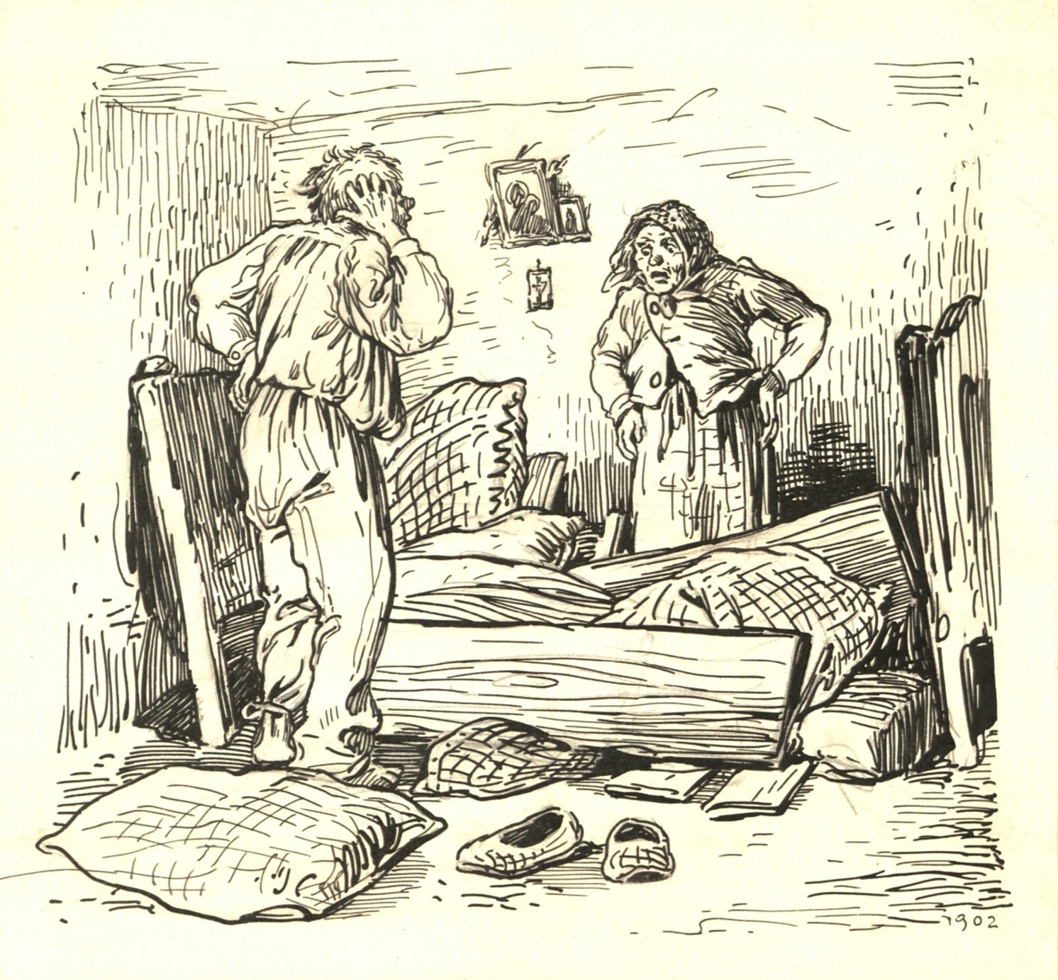 Náhledový obrázek Ilustrace - Velký moravský kalendář na rok 1903 - 1