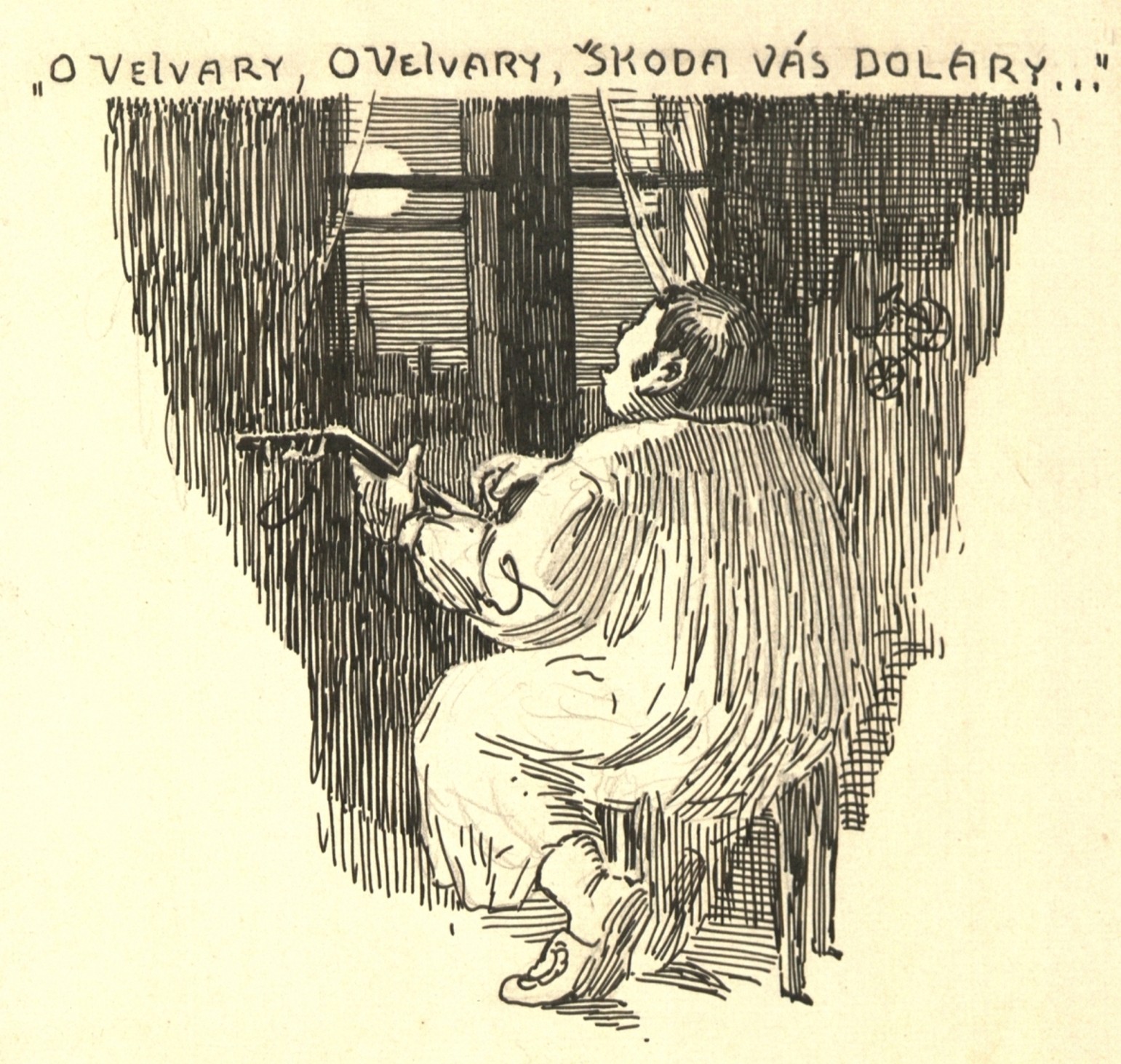 Náhledový obrázek Ilustrace - Velký moravský kalendář na rok 1903 - 1