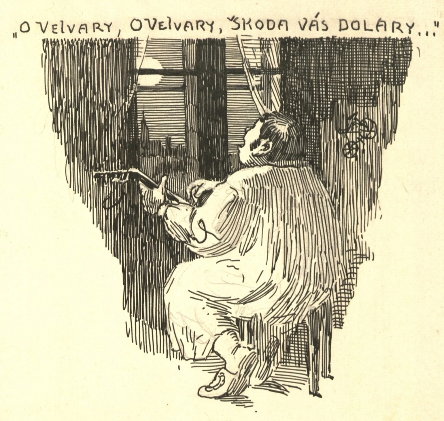 Náhledový obrázek předmětu Ilustrace - Velký moravský kalendář na rok 1903