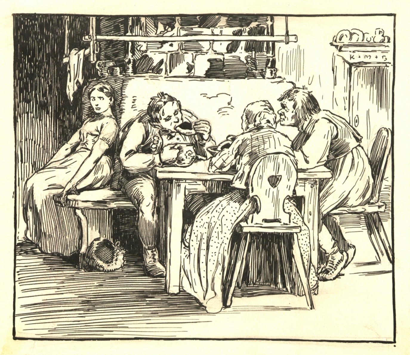 Náhledový obrázek Ilustrace - Velký moravský kalendář na rok 1903 - 1