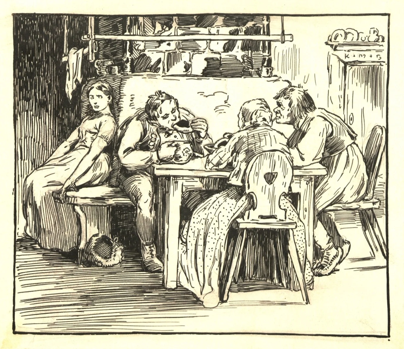 Náhledový obrázek předmětu Ilustrace - Velký moravský kalendář na rok 1903
