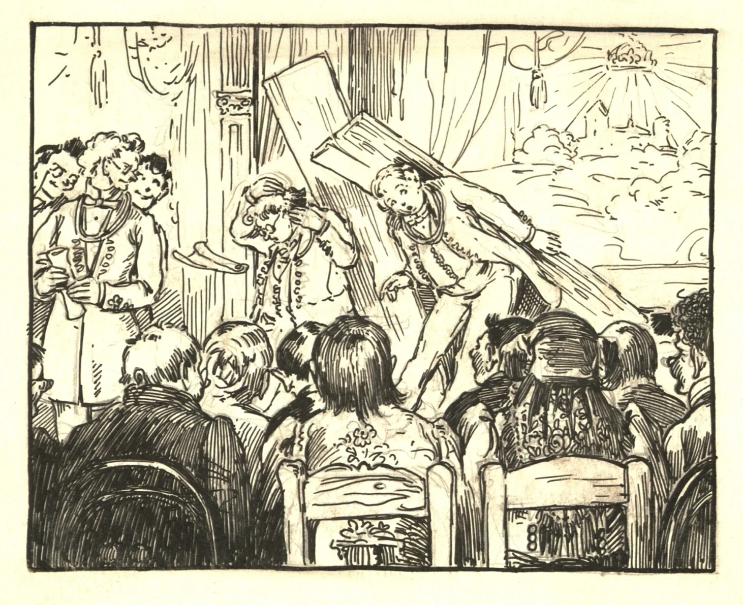 Náhledový obrázek předmětu Ilustrace - Velký moravský kalendář na rok 1903