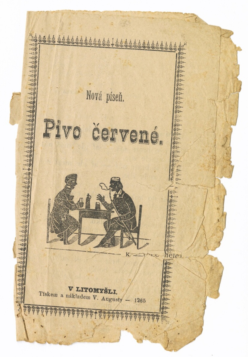 Náhledový obrázek Nová píseň. Pivo červené - 3