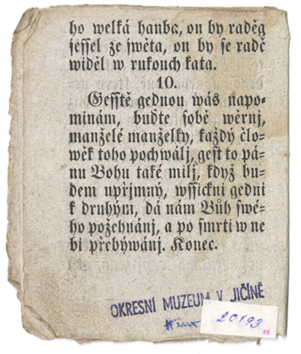 Náhledový obrázek Nowá pjseň o Stawu manželském - 5