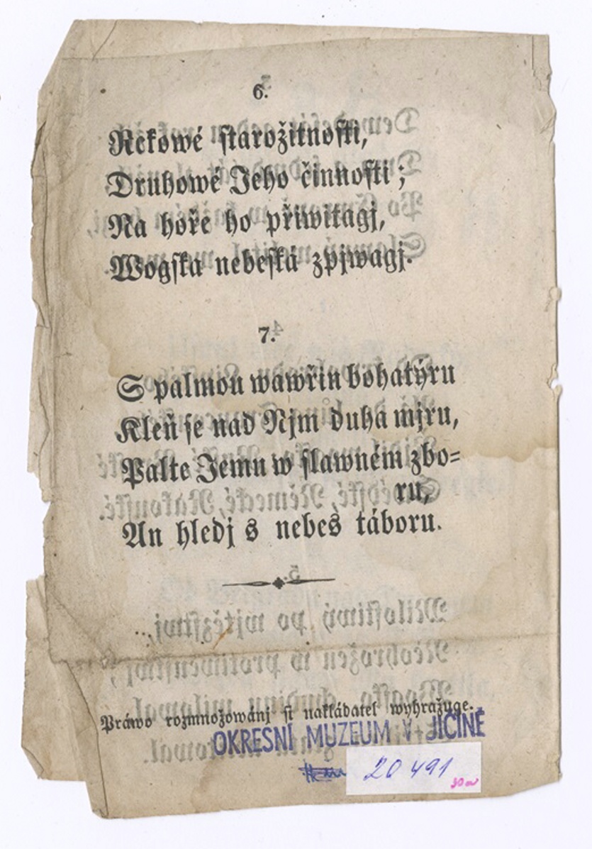 Náhledový obrázek Žal cís. král. wojska po Radeckým - 3