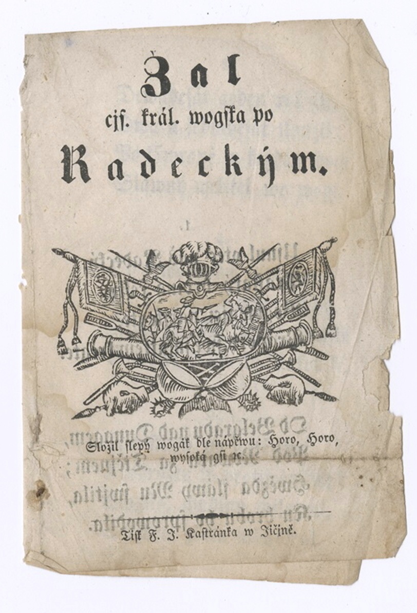 Náhledový obrázek Žal cís. král. wojska po Radeckým - 1