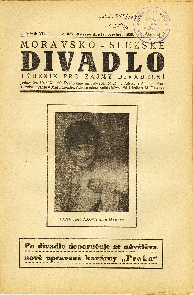 Náhledový obrázek předmětu Divadelní týdeník