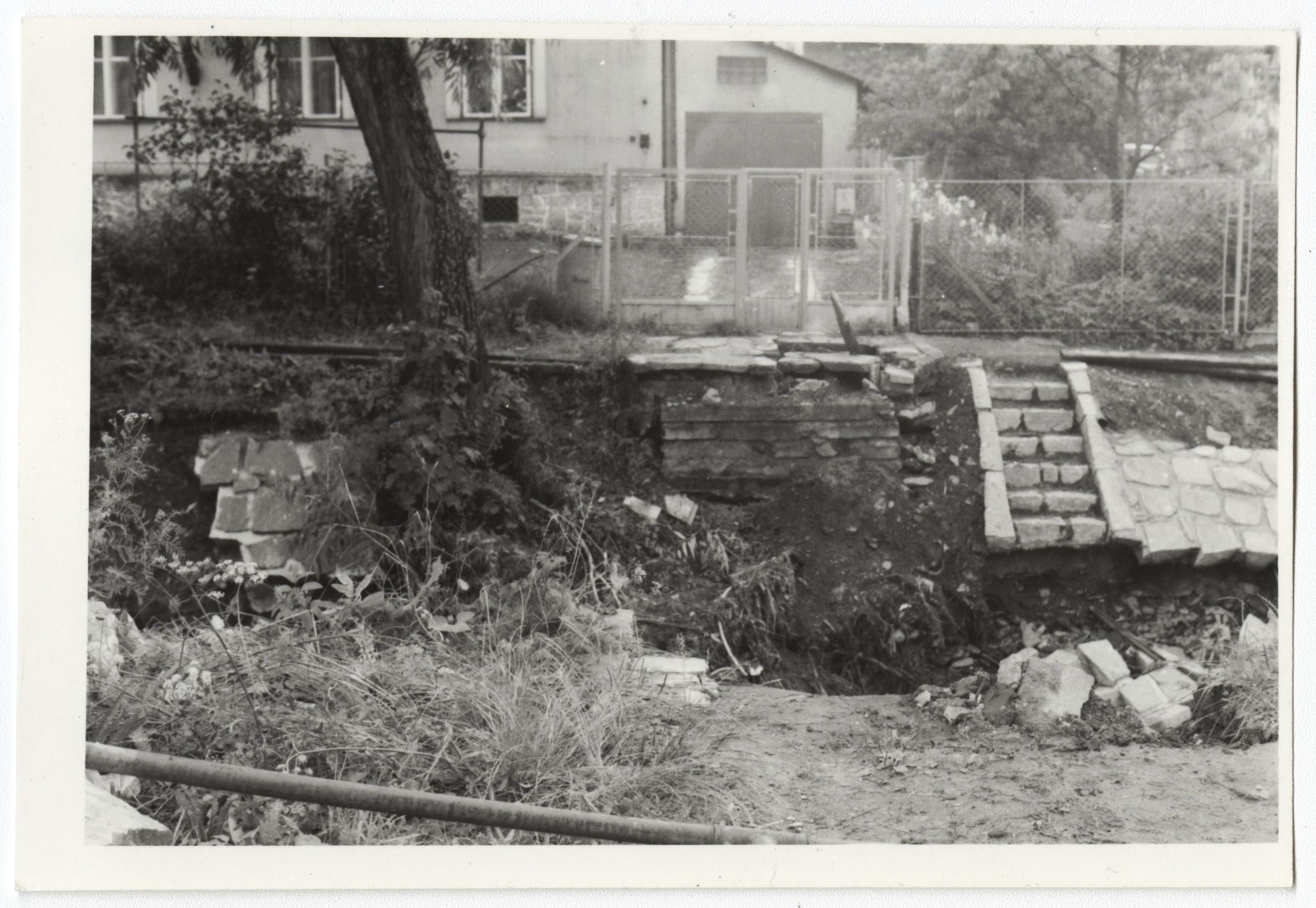 Náhledový obrázek Povodeň r. 1977: Bukovice (čb. fotografie) - 1
