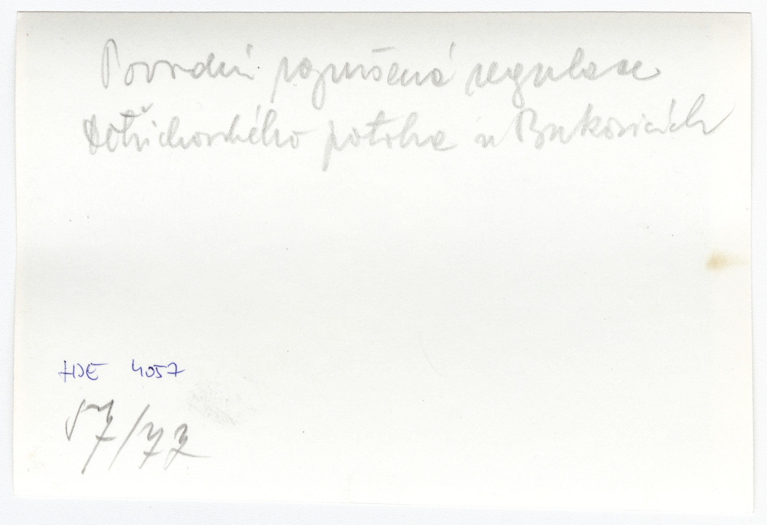 Náhledový obrázek Povodeň r. 1977: Bukovice (čb. fotografie) - 2