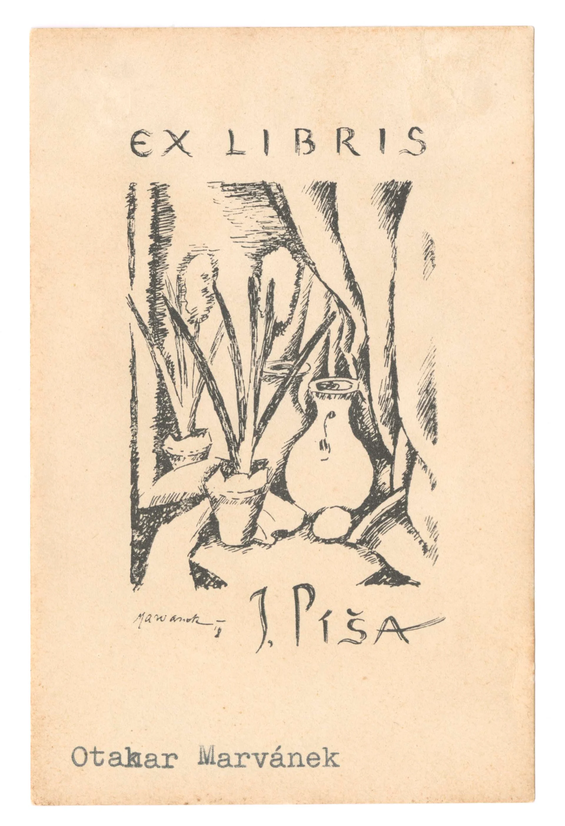 Náhledový obrázek předmětu Ex libris J. Píša